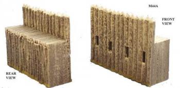 Stockade Wall--6 in. x 4.5 in. x 2.5 in.--AWAITING RESTOCK. Stockade Wall--6 in. x 4.5 in. x 2.5 in.--AWAITING RESTOCK. #3952