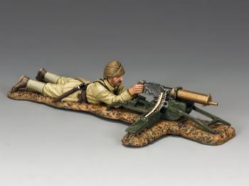 Image of Lying Prone Turkish Machine Gunner--single figure--RETIRED--LAST TWO!!