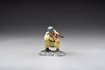 Fallschirmjager Squatting Firing MP40--single figure--RETIRED--LAST TWO!! Fallschirmjager Squatting Firing MP40--single figure--RETIRED--LAST TWO!! #31406