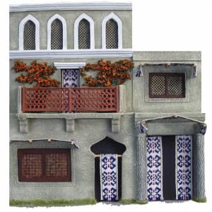 Two Store Asian Building with Arched Windows--11.25 in. x 11.5 in. x 1.5 in.--Pre-Order:  two to three months. Two Store Asian Building with Arched Windows--11.25 in. x 11.5 in. x 1.5 in.--Pre-Order:  two to three months. #3985