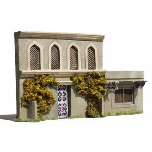 1st Floor Asian Building w/ Arched Windows--11.25" x 5.5" x 1.5"--Pre-Order:  two to three months. 1st Floor Asian Building w/ Arched Windows--11.25" x 5.5" x 1.5"--Pre-Order:  two to three months. #3991
