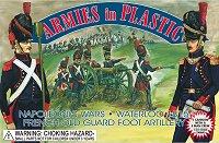 French Old Guard Foot Artillery, Waterloo, 1815--5 Man Crew in Dark Blue & Cannon in Dark Green French Old Guard Foot Artillery, Waterloo, 1815--5 Man Crew in Dark Blue & Cannon in Dark Green #443
