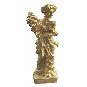Gold Statue of Goddess Flora--Pre-Order:  two to three months. Gold Statue of Goddess Flora--Pre-Order:  two to three months. #4022