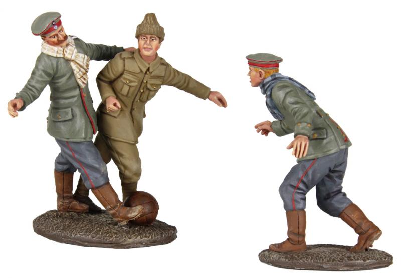 A Friendly Game--1914 Christmas Truce Set No.1, No Man's Land Soccer Match--RETIRED--LAST ONE!! #1