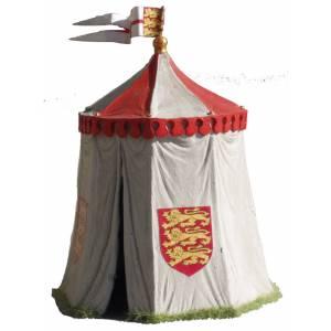 Medieval Campaign Tent of Richard I--4" diameter x 6" high--Pre-Order:  two to three months. Medieval Campaign Tent of Richard I--4" diameter x 6" high--Pre-Order:  two to three months. #4025