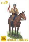 Image of Bengal Lancers--12 plastic Cavalry (1/72 scale)