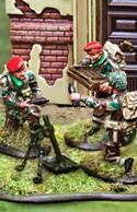 British 1st Airborne 3 inch Mortar Team--Includes 3 Fig. Free Decals & Card--LAST FOUR. #1