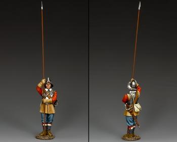 Standing Pikeman--single figure--RETIRED. Standing Pikeman--single figure--RETIRED. #31847