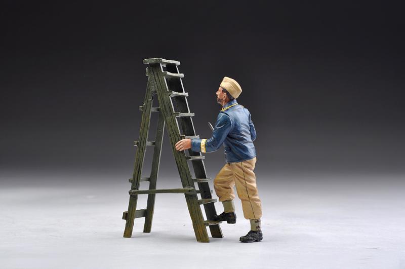 Luftwaffe Mechanic with Ladder--RETIRED--LAST TWO!! #1