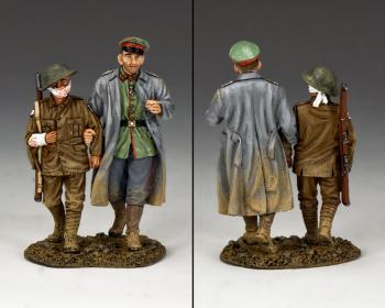 Bantam & Prisoner--two figures on single base--RETIRED. #0