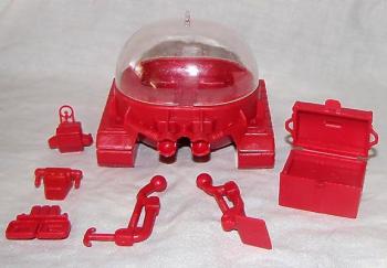 Undersea/Land recovery Vehicle - Crawler w/Accessories, Red, HP Undersea/Land recovery Vehicle - Crawler w/Accessories, Red, HP #32071