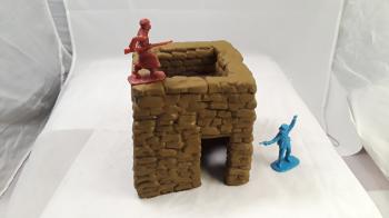 Painted Sandbag Tower--AWAITING  RESTOCK. Painted Sandbag Tower--AWAITING  RESTOCK. #32162