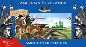 American Militia Men - 20 in 10 poses (color varies) American Militia Men - 20 in 10 poses (color varies) #459