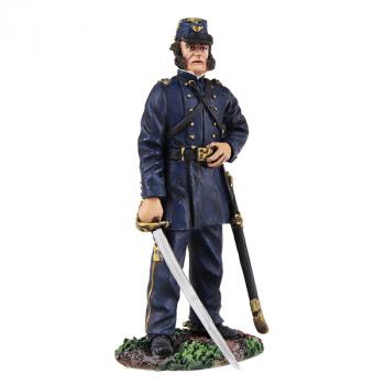 Image of Federal Colonel Henry A. Morrow, 24th Michigan, 1863--single figure
