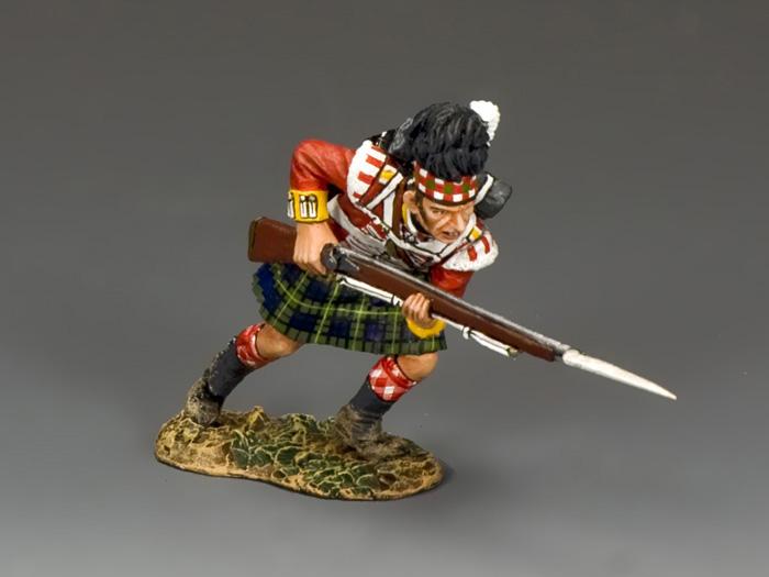 Bayonet Lunge--single Gordon Highlander figure #1