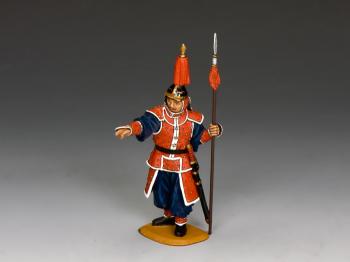 Image of Standing Imperial Chinese Guard Reporting--single figure--RETIRED.