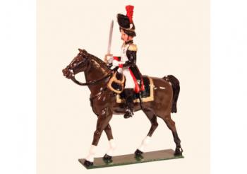 Mounted Officer, French Grenadiers of the Guard Painted--single mounted figure--Special Order:  Takes 2 to 3 months. Mounted Officer, French Grenadiers of the Guard Painted--single mounted figure--Special Order:  Takes 2 to 3 months. #32797