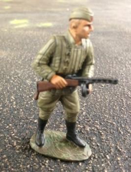 Soviet Soldier with PPSH41--single figure-LAST SEVEN IN STOCK!! Soviet Soldier with PPSH41--single figure-LAST SEVEN IN STOCK!! #32811