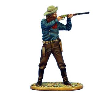 Image of Gunfighter Firing Rifle--single figure