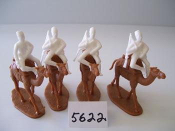 Egyptian Camel Corps, Egypt & Sudan 1882, Summer Dress--1 Officer & 3 Men Mounted Egyptian Camel Corps, Egypt & Sudan 1882, Summer Dress--1 Officer & 3 Men Mounted #33072