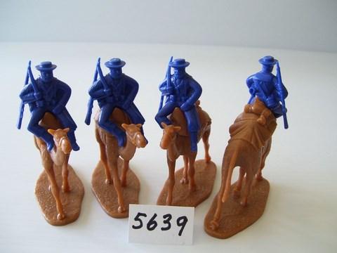 British Naval Brigade Camel Corps, Egypt & Sudan 1882, Winter Dress--4 men mounted (Add-On Set) #1
