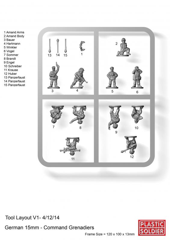 15mm German Grenadiers in Normandy 1944, Contain 141 figures--ONE IN STOCK. #2