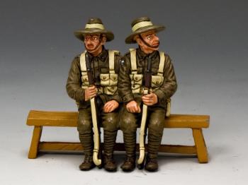 Sitting Anzacs Set #1 (South Australia)--two seated figures--RETIRED--LAST ONE!! Sitting Anzacs Set #1 (South Australia)--two seated figures--RETIRED--LAST ONE!! #33119