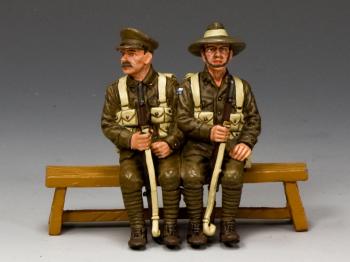 Sitting Anzacs Set #2 (South Australia)--two seated figures--RETIRED--LAST ONE!! Sitting Anzacs Set #2 (South Australia)--two seated figures--RETIRED--LAST ONE!! #33122