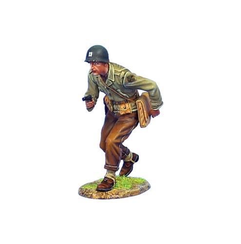 US 4th Infantry Division Captain with Colt--Normandy 1944--single figure #1