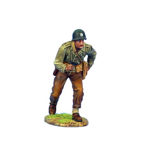 U.S. 4th Infantry Division Captain with Colt, Normandy 1944--single figure #2