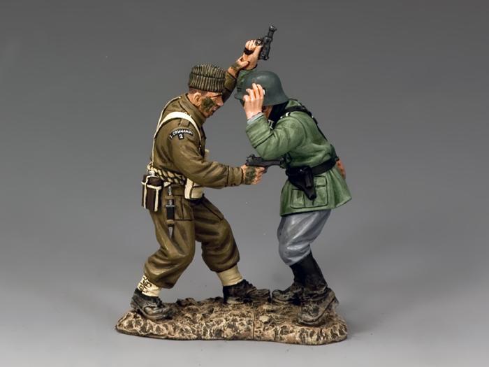 Dueling Pistols--British Commando vs. German soldier #1