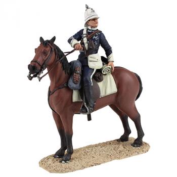 Image of Natal Carbineer Officer Mounted--single mounted figure