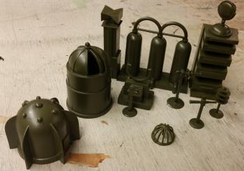 Image of Cape Canaveral Accessories - Olive Drab - 17 pcs, hp--RETIRED