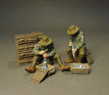 Stokes Mortar Crew (60), The Great War, 1914-1918—ten pieces Stokes Mortar Crew (60), The Great War, 1914-1918—ten pieces #33812