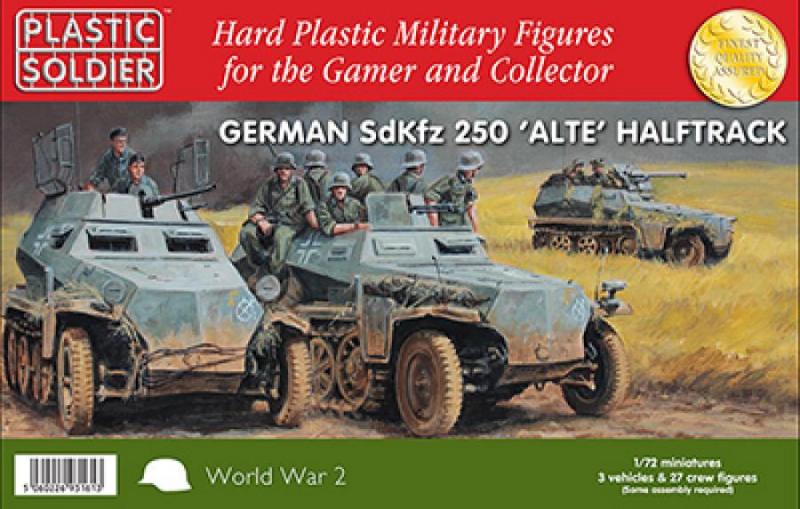 1/72nd German Sdkfz 250 Alte Variants kit #1