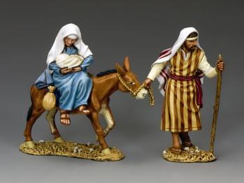 Image of Mary, Joesph, & The Infant Jesus--two figures
