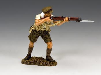 Advancing ANZAC Rifleman (off-white shirt)--single figure--RETIRED. Advancing ANZAC Rifleman (off-white shirt)--single figure--RETIRED. #34374