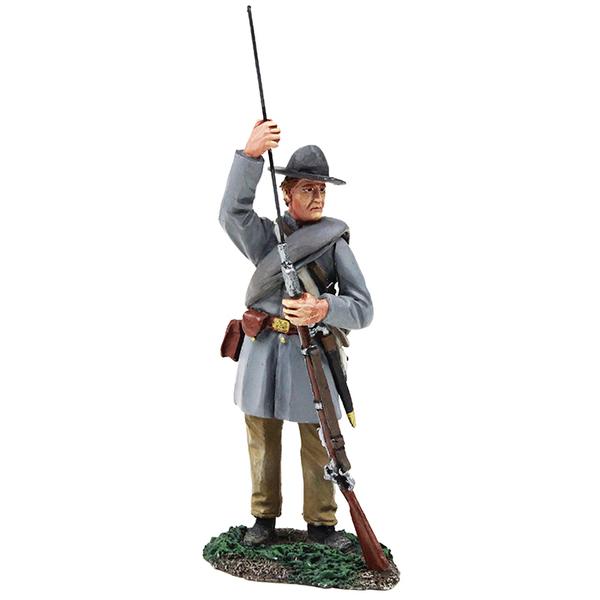 Confederate Infantry Standing Ramming in Frock Coat No.1--single figure #1