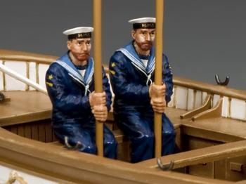 Up Oars!--two Royal Navy sailor figures (bearded)--RETIRED--LAST ONE!! Up Oars!--two Royal Navy sailor figures (bearded)--RETIRED--LAST ONE!! #34459