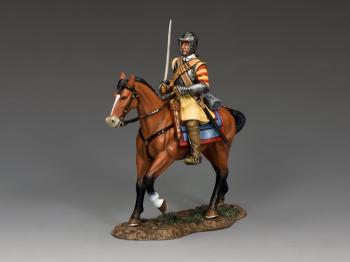Roundhead with Sword--single mounted figure--RETIRED. LAST ONE!  Roundhead with Sword--single mounted figure--RETIRED. LAST ONE!  #34464