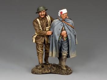 Wounded Prisoner & Escort--single piece--RETIRED--LAST ONE!! Wounded Prisoner & Escort--single piece--RETIRED--LAST ONE!! #34850