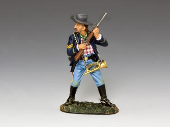 Bugler John Martin--single U.S. Cavalry figure #0