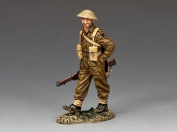 Image of Rifle at Trail--single British Tommy figure--RETIRED.