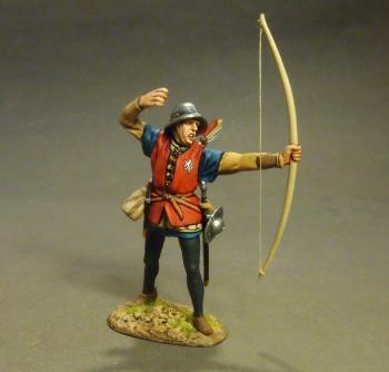 Single Yorkist Archer, The Battle of Bosworth Field 1485, The Wars of the Roses—single figure #0
