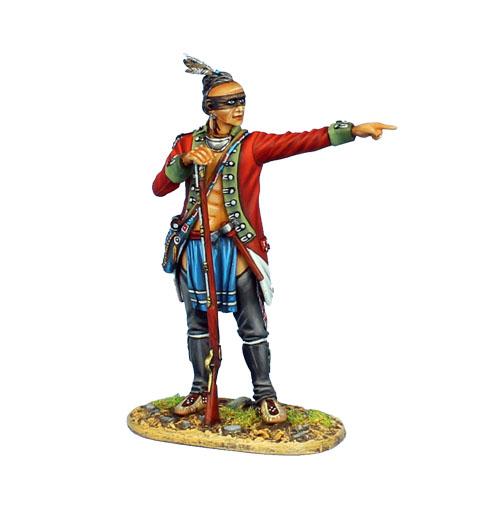 Woodland Indian in Captured British Coat--single figure--RETIRED--LAST TWO!! #1