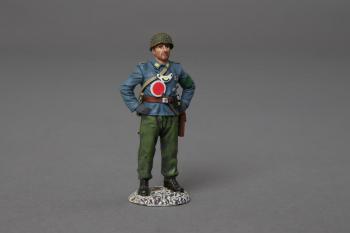 Image of FJ Military Policeman (Winter)—single figure--RETIRED--LAST ONE!!