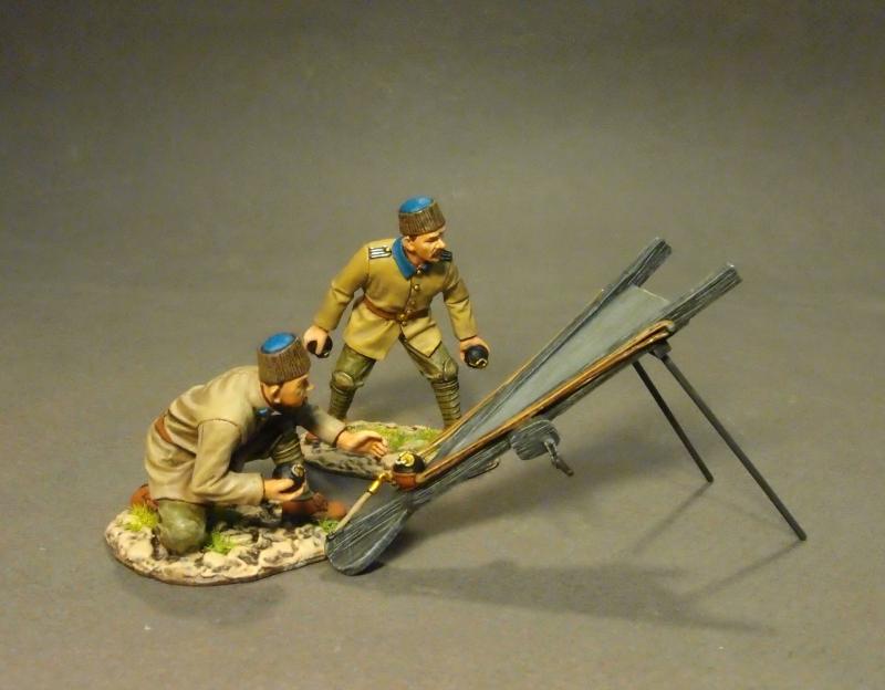 Ottoman Engineers with Grenade Catapult, The Gallipoli Campaign, 1915
