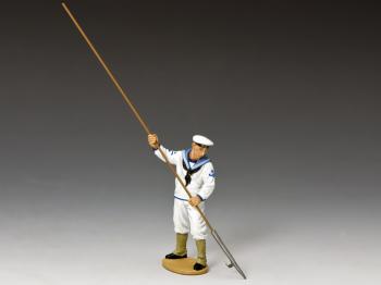 Sailor with Boathook, Gallipoli 1915--single figure--RETIRED. Sailor with Boathook, Gallipoli 1915--single figure--RETIRED. #35498