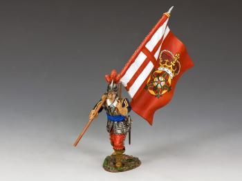 The King’s Lifeguard Standard, English Civil War--single figure--RETIRED. The King’s Lifeguard Standard, English Civil War--single figure--RETIRED. #35503