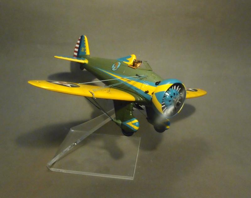 Boeing P-26A Peashooter, 95th Pursuit Squadron, 17th Pursuit Group, March Field, California, 1934, Inter-War Aviation #3
